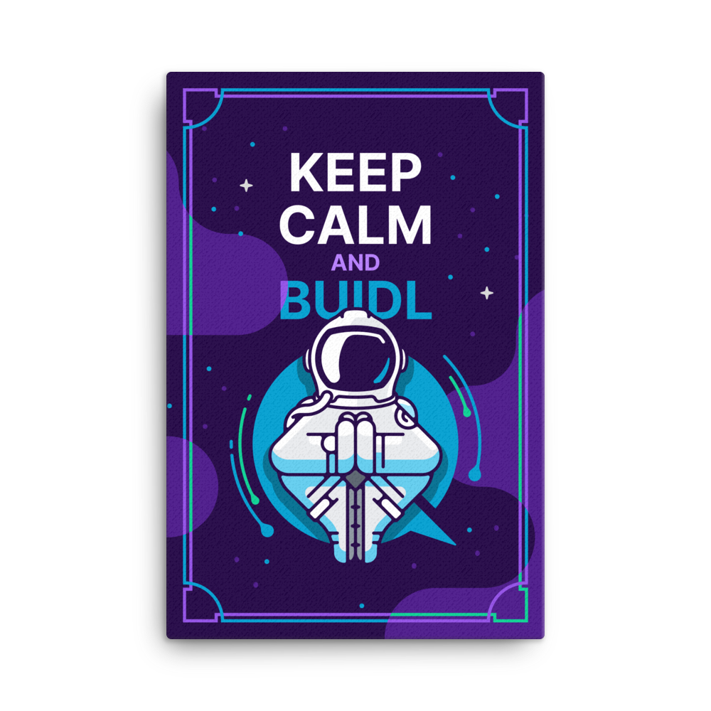 Keep Calm Canvas