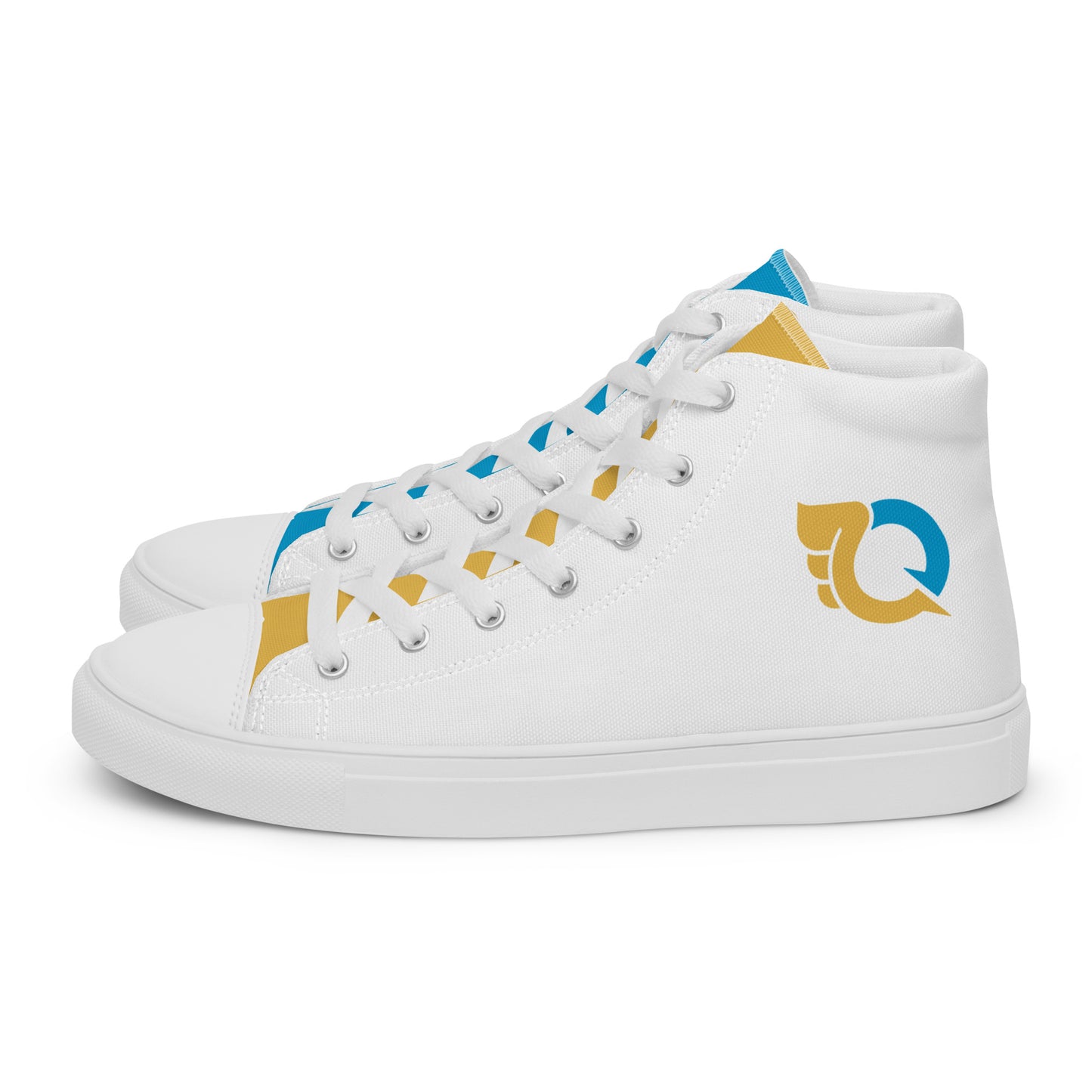 Men’s high top canvas shoes