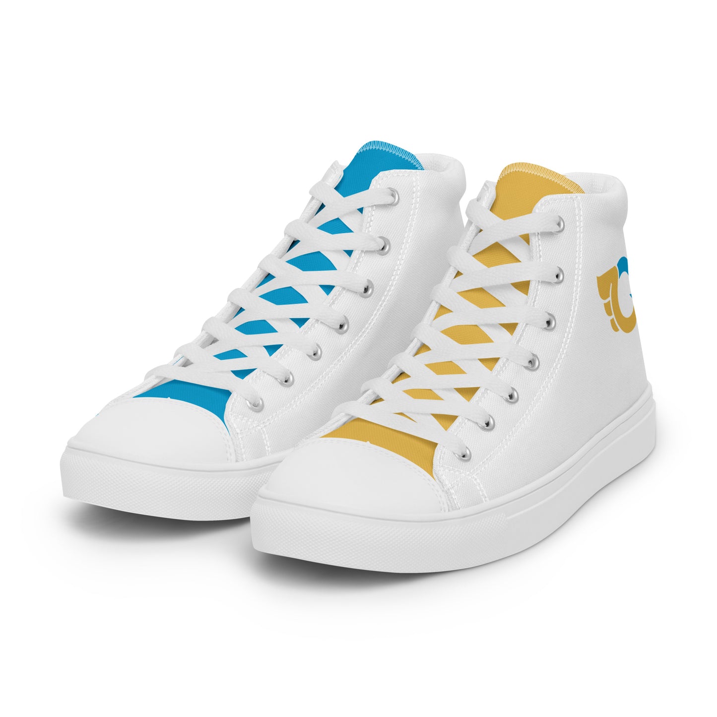 Men’s high top canvas shoes