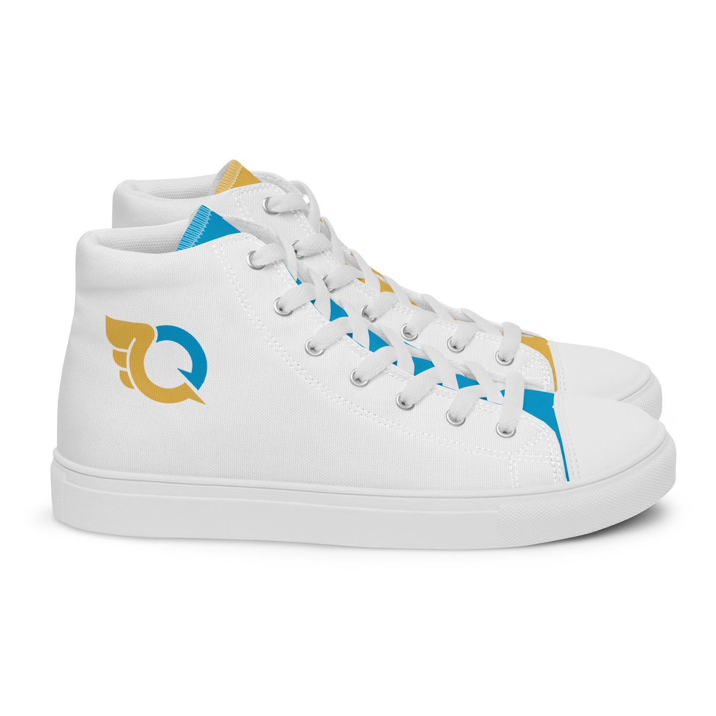 Men’s high top canvas shoes