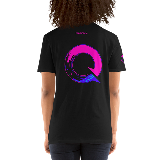 QN Vaporwave Short-Sleeve Unisex T-Shirt