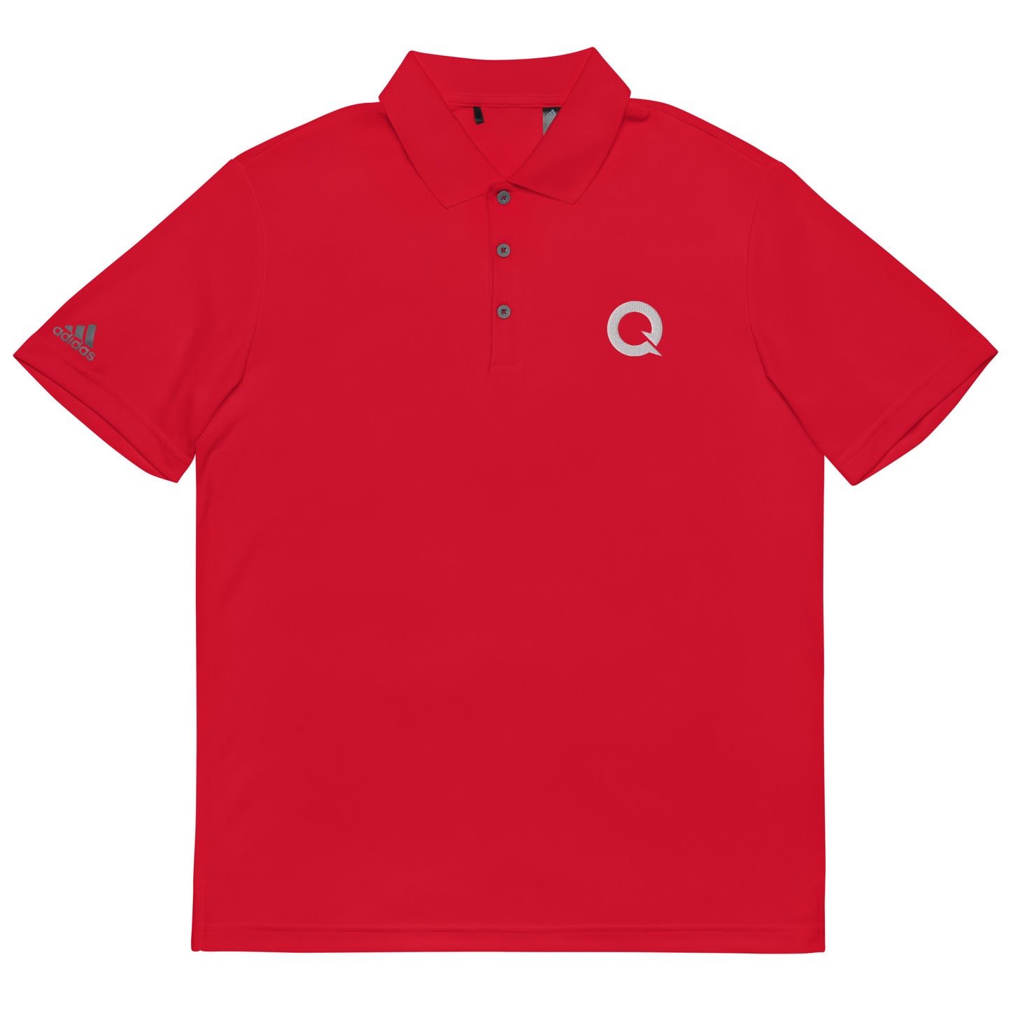 QN x Adidas Embroidered Performance Polo Shirt