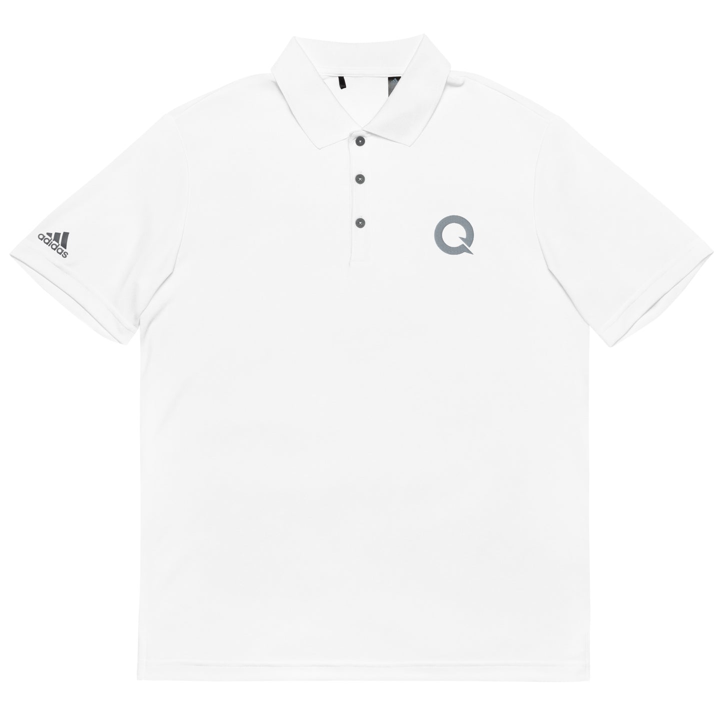 QN x Adidas Embroidered Performance Polo Shirt