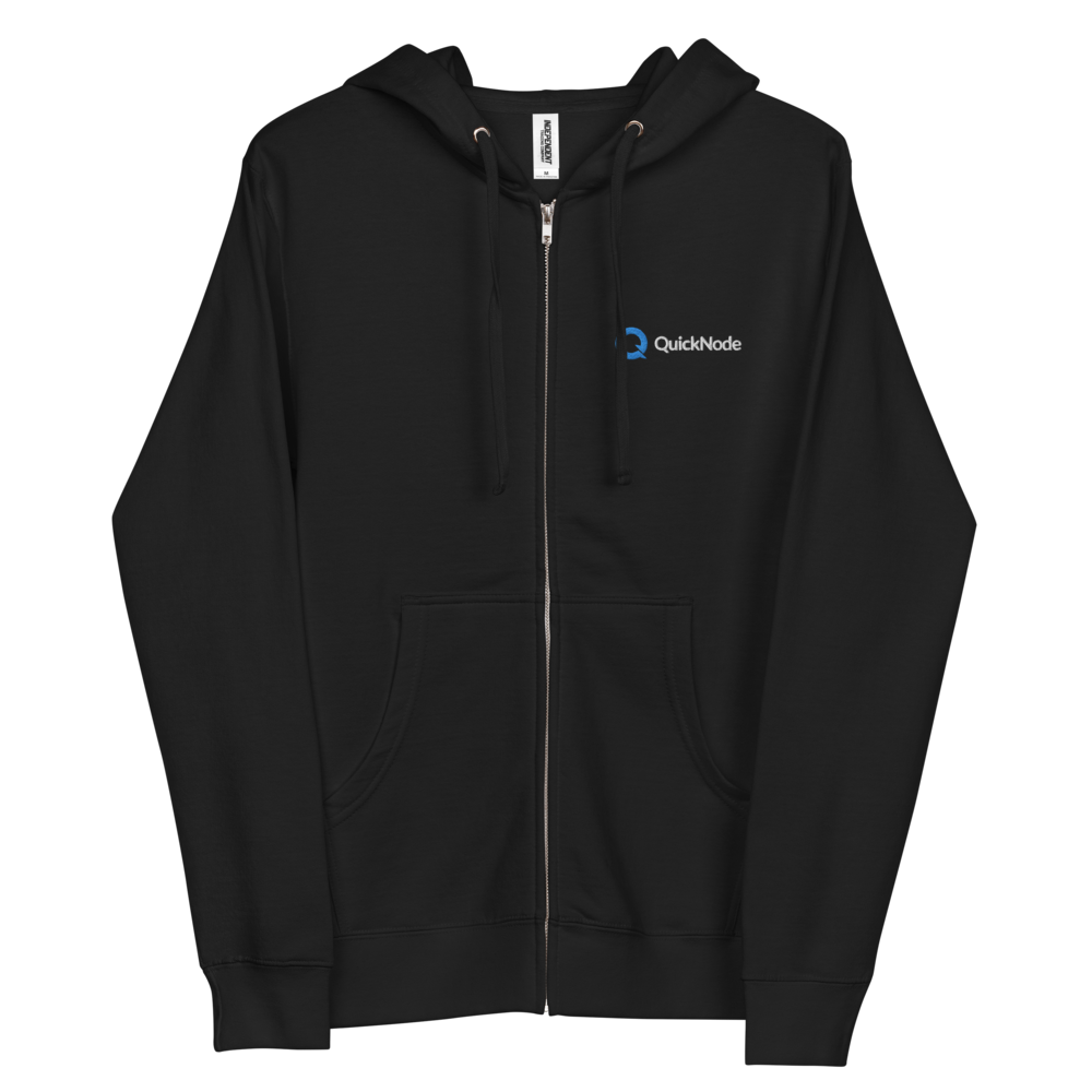 QuickNode Fleece Zip up hoodie