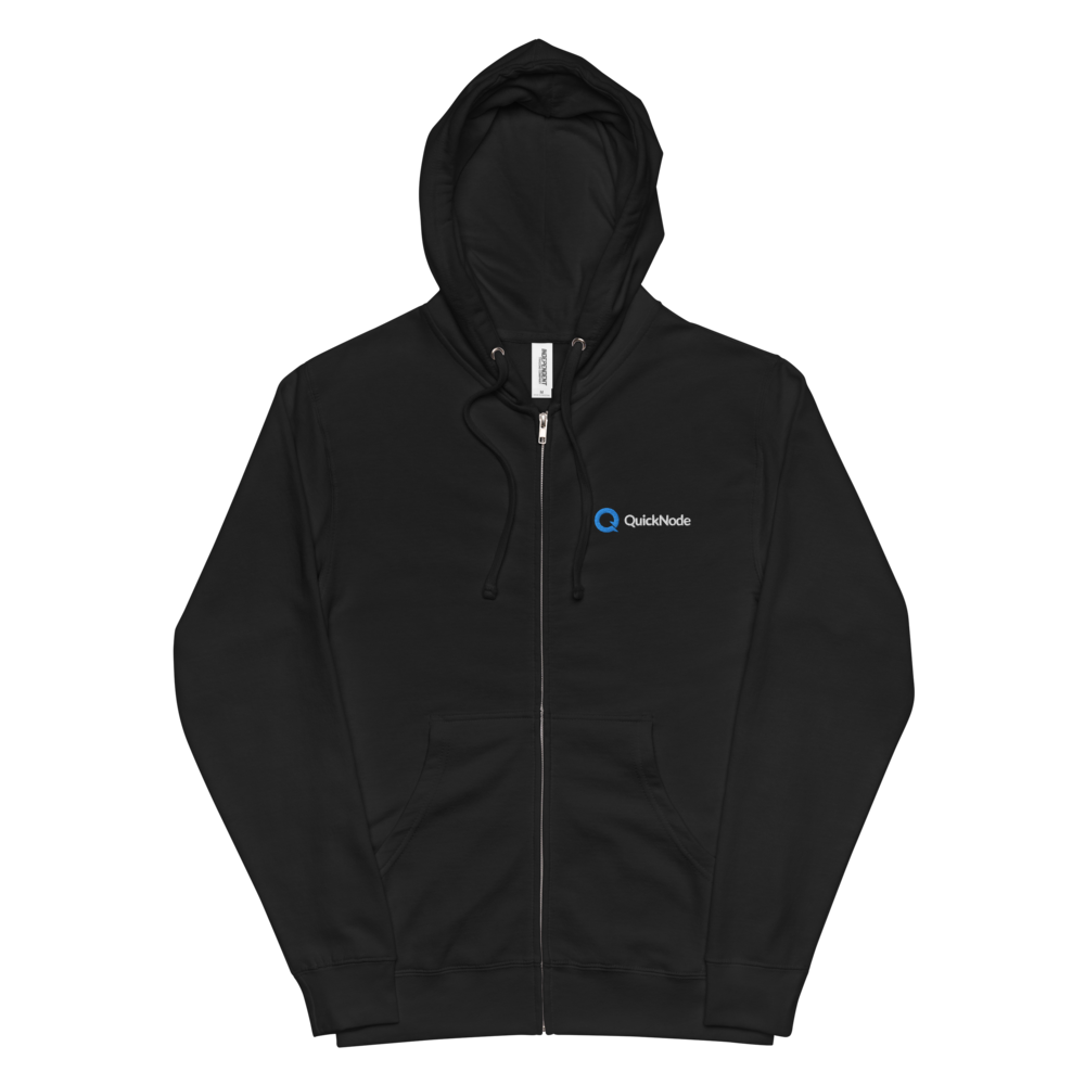 QuickNode Fleece Zip up hoodie