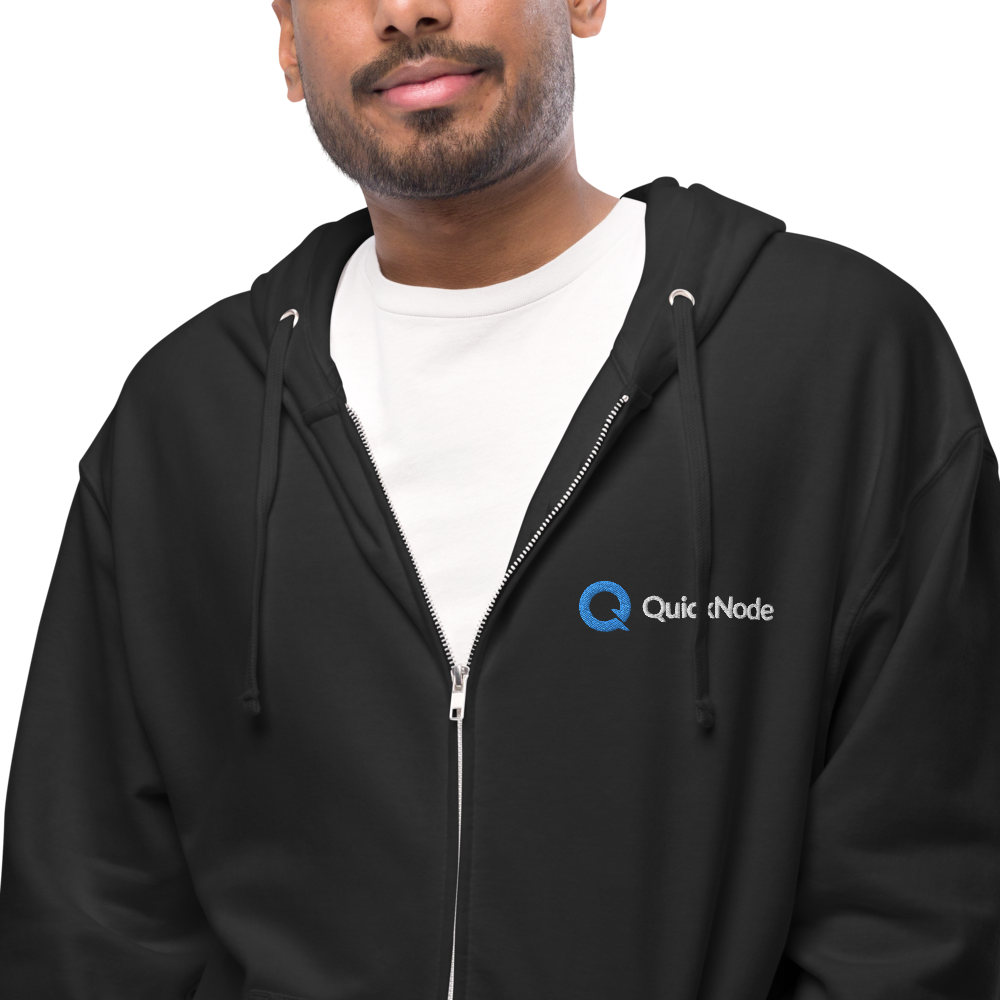 QuickNode Fleece Zip up hoodie